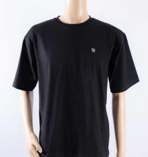 Playera Oversize Negro - Con Logo Trend 1 - Caballero