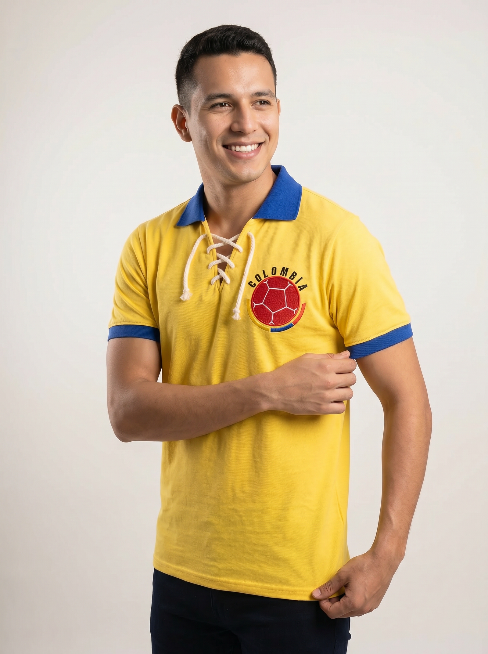 Camiseta Retro Colombia - Imagen 3